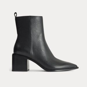 Everlane Studio Block Heel Boot, 2.5in heel, black, size 10, WORN ONCE